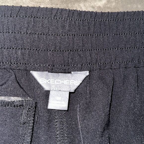 SKETCHERS MP BLACK PULL-ON INTERIOR DRAWSTRING SCRUB BOTTOM CARGO PANTS - Picture 9 of 13